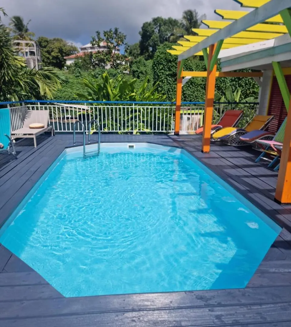 Villa Paradis Des Couleurs - Suite Rose Hollywood Sainte-Anne  0*, Sainte-Anne (Grande-Terre)