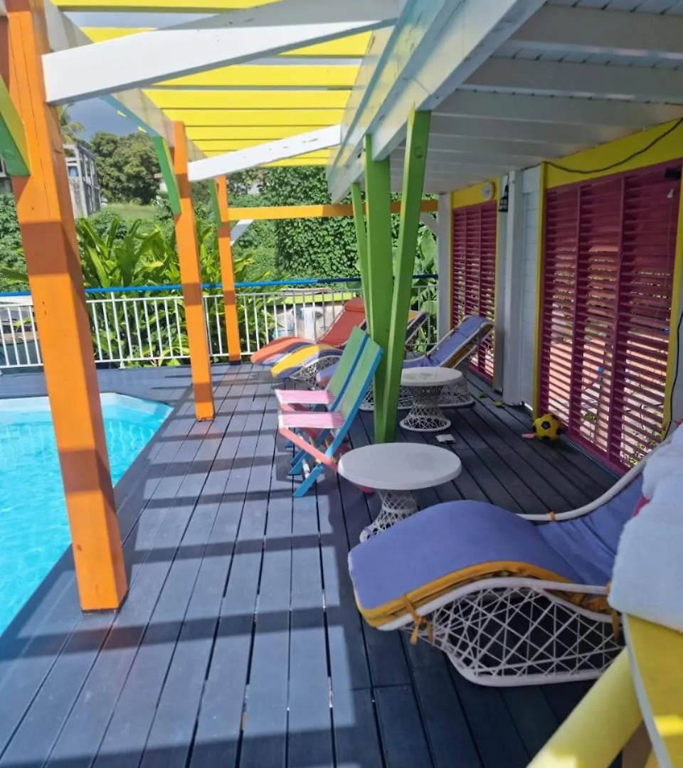 Villa Paradis Des Couleurs - Suite Rose Hollywood Sainte-Anne  Guadeloupe